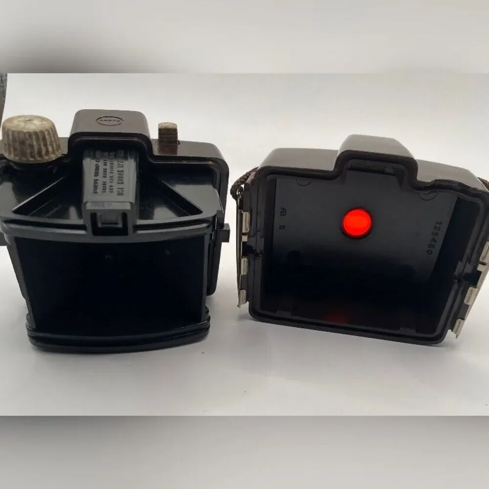 Vintage Kodak Brownie Holiday Film Camera Not Tested